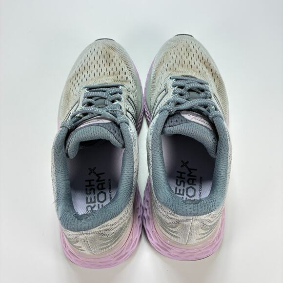 New Balance Fresh Foam 880v11 Gray Pink Low Top Running Shoes Women's Size 7 - Picture 8 of 12